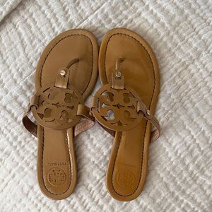Tory Burch Tan Leather Sandals
